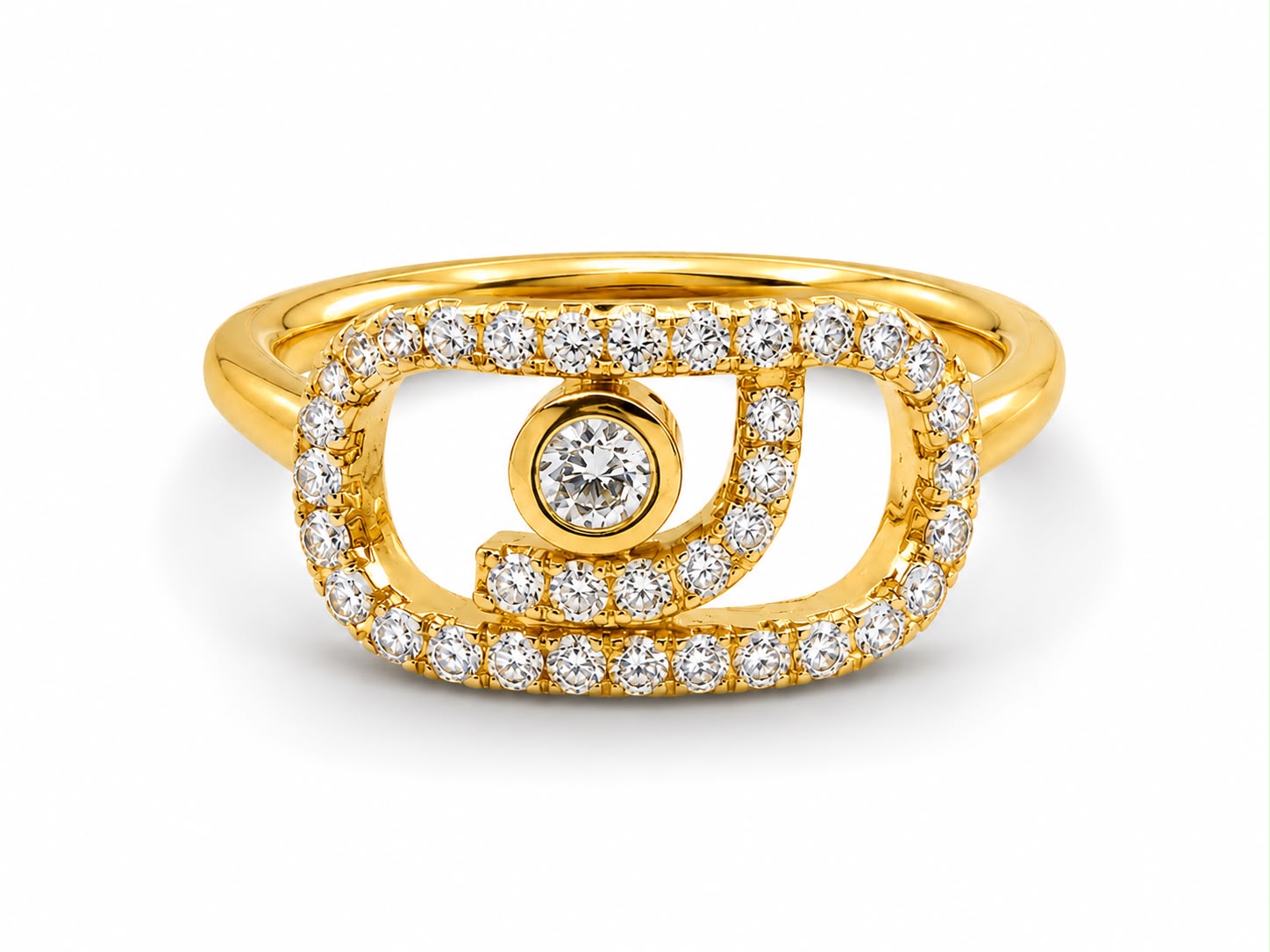 Messika Single dot (FREESIZE) Ring