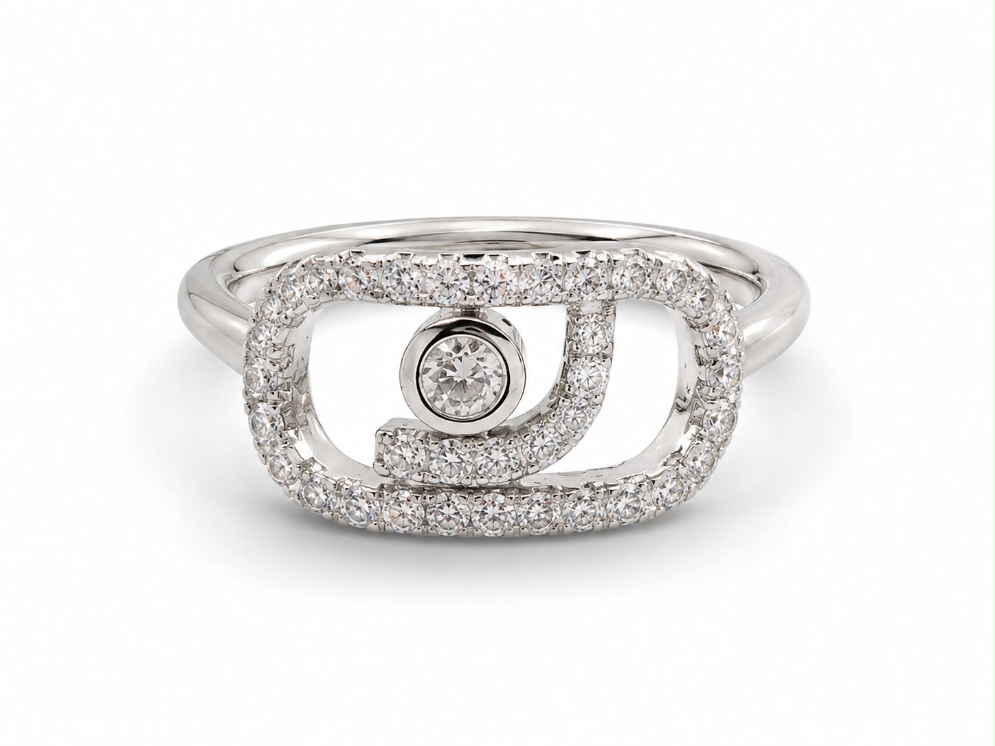 Messika Single dot (FREESIZE) Ring