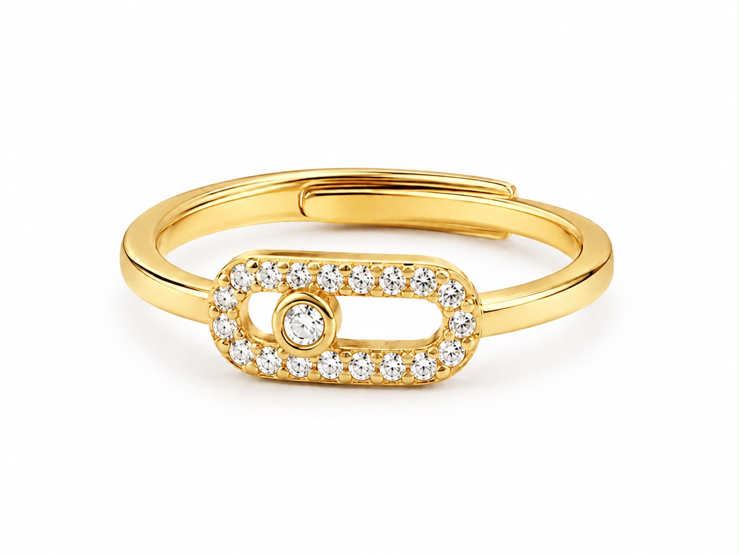 Messika Single dot (FREESIZE) Ring