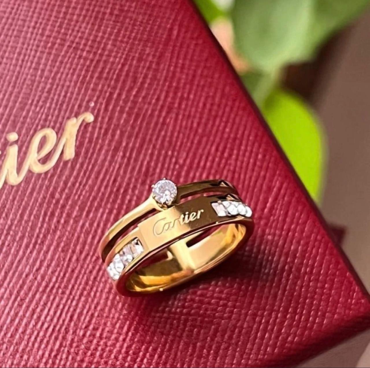 Cartier Single Stone (GOLD) Ring