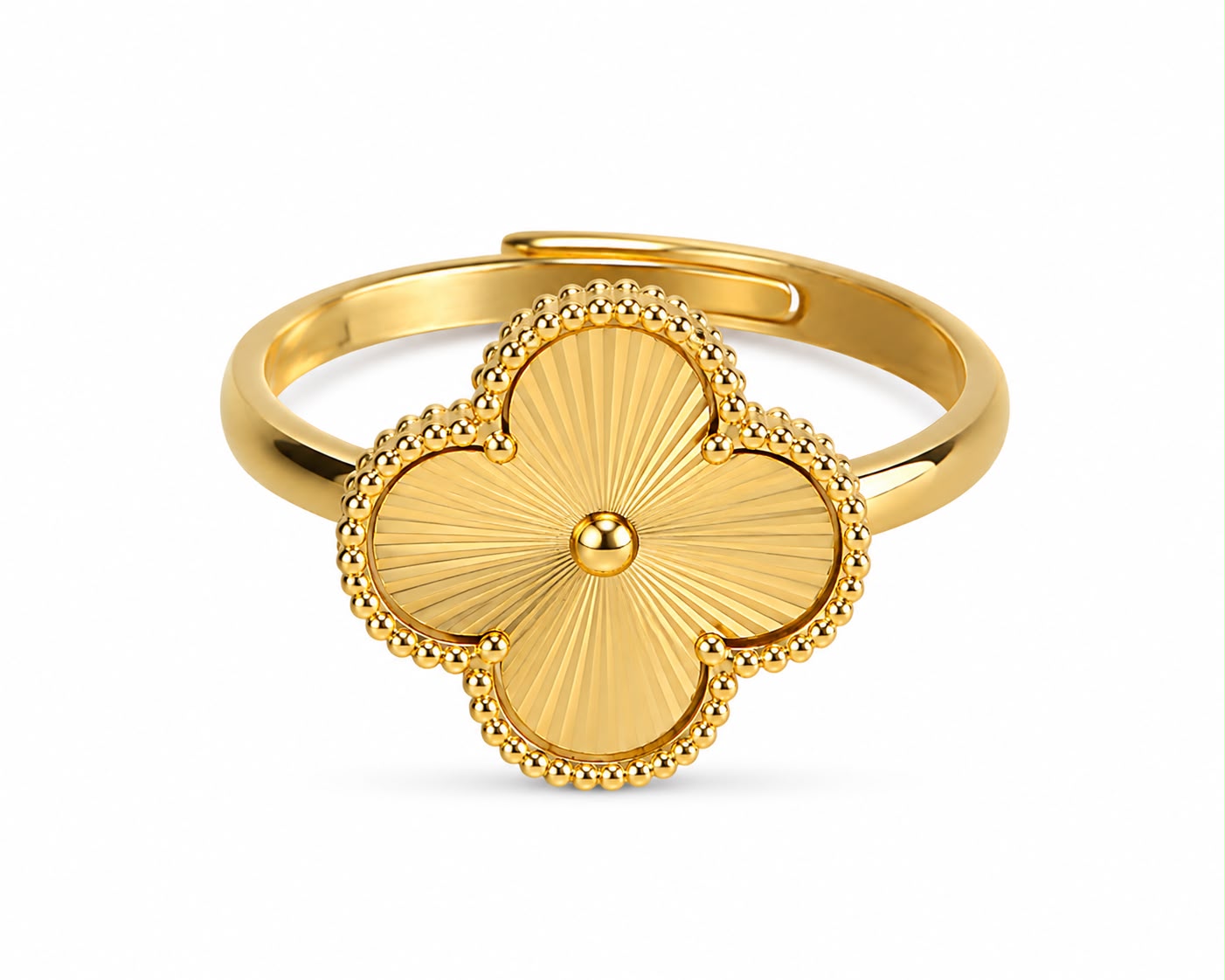 VC SILVER CRYSTALRING (FREESIZE)
